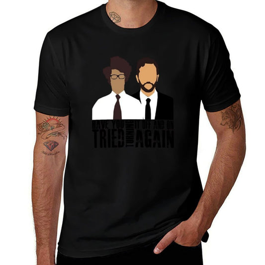 IT Crowd  Oversized Silhouette T-Shirt