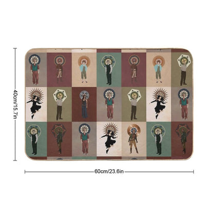 The Saints of Serenity  Stain-Proof Bath Mat