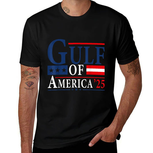 Gulf Vintage Of America Est 2025 USA American Flag Women Men Comfortable T-Shirt