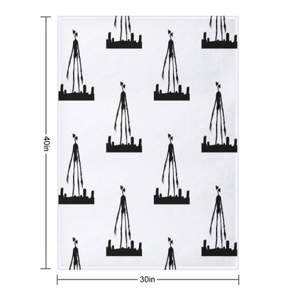 Siren Head Multi-functional Throw Blanket
