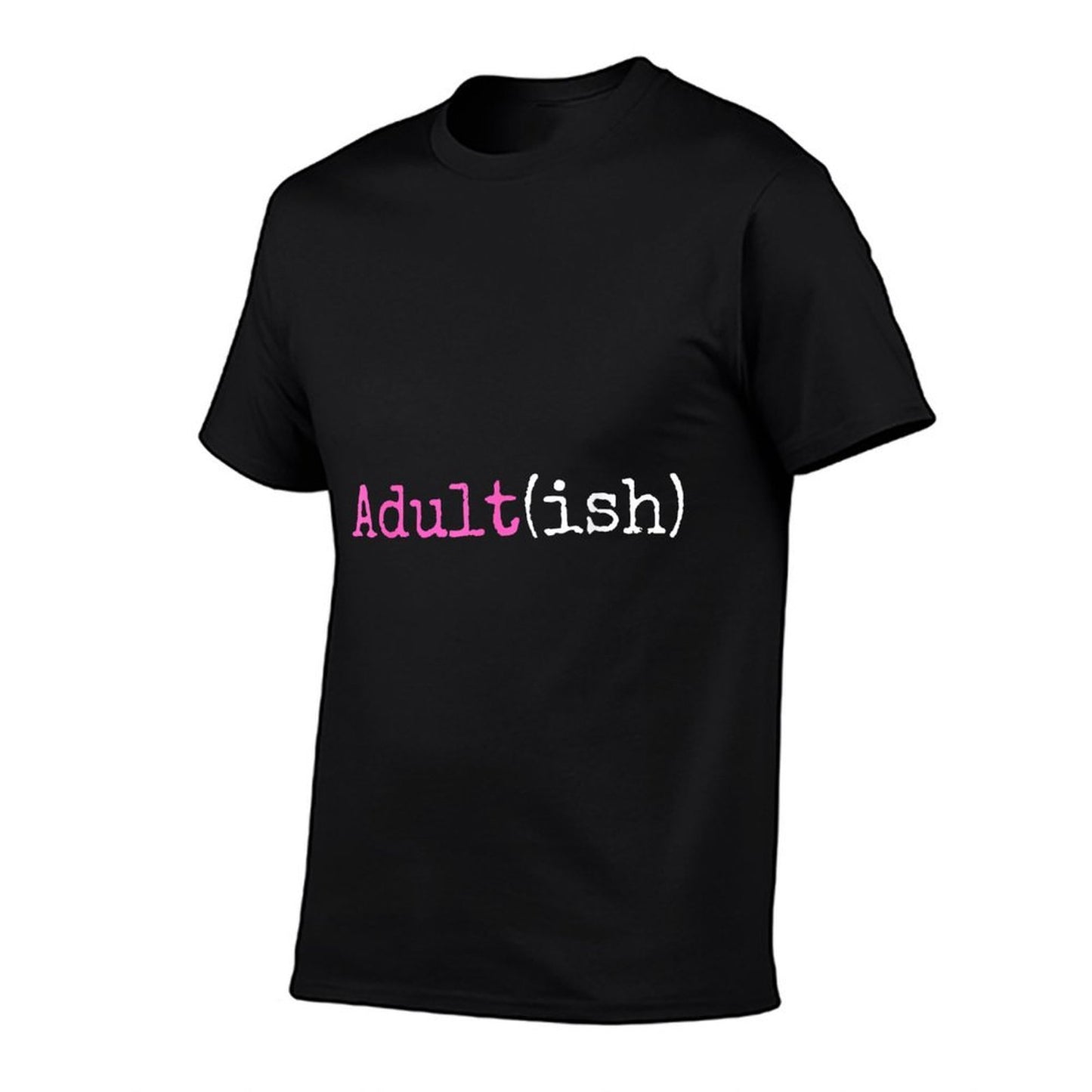 Classic Adultish Pink 21st Birthday 18th  Summer-ready Fabric T-Shirt