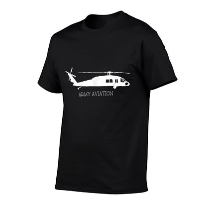 United States Army Military Aviation Blackhawk  Versatile T-Shirt