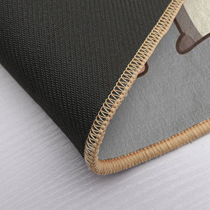 Raccoon, Opossum & Skunk Woodland Friends  Absorbent Bath Mat