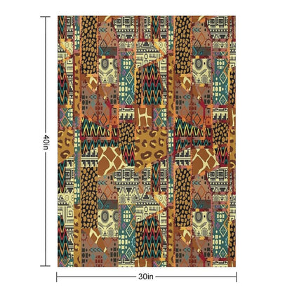 Vintage Quilted Pattern Anti-pilling Throw Blanket