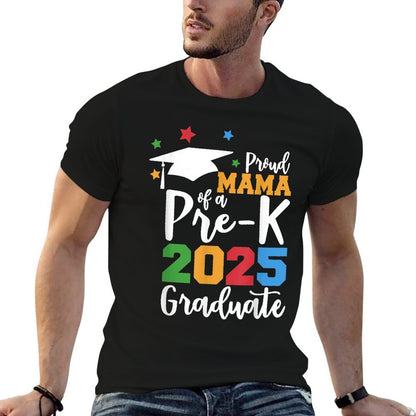 Proud Mama of A Pre-K 2025 Graduate Class of 2025 Graduation  Lightweight T-Shirt