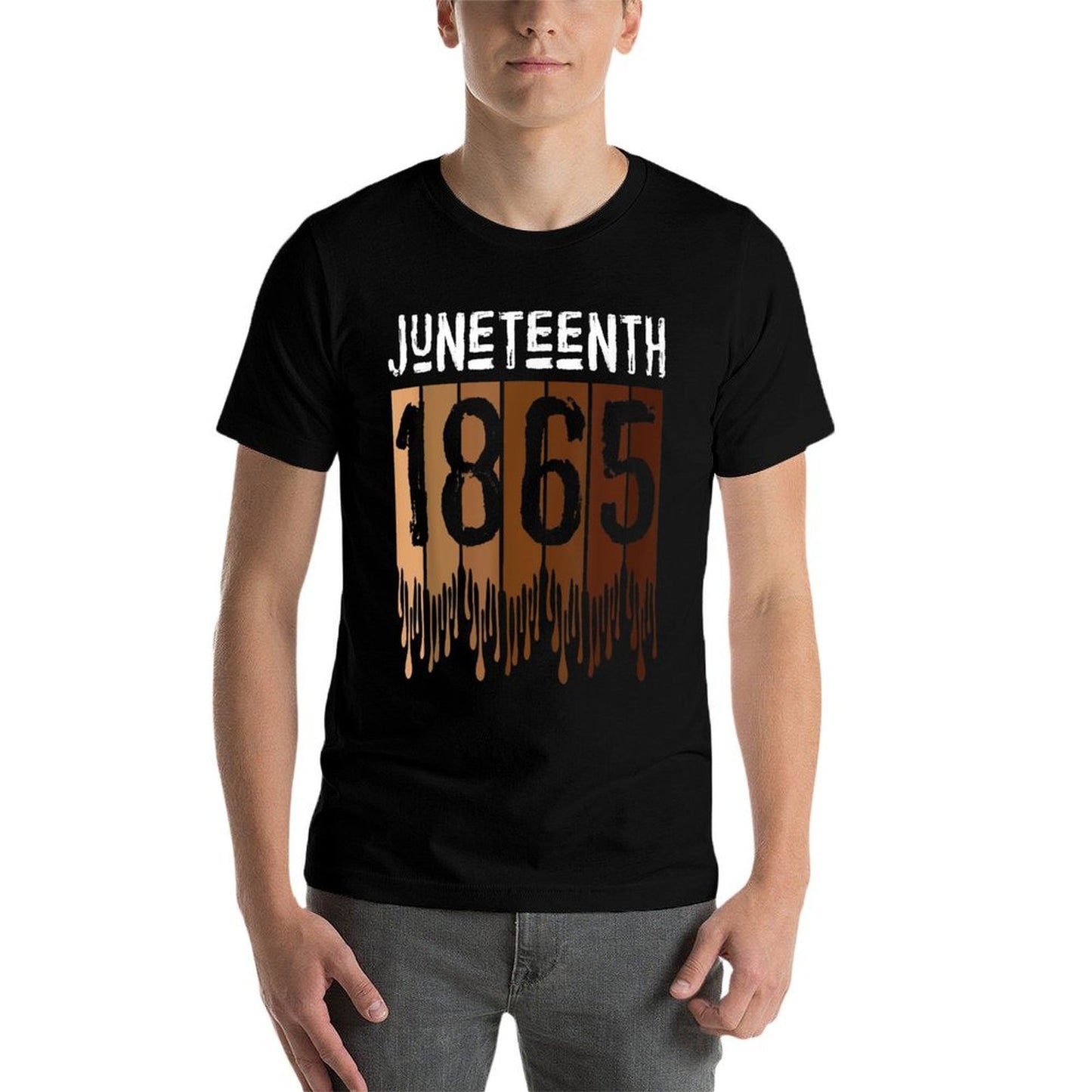 Juneteenth June 19th 1865 Freedom Day Melanin  Breathable T-Shirt