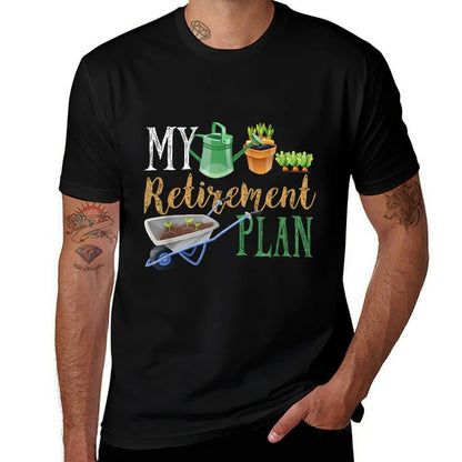 Retirement Plan Gardener Hobby Pensioner Garden Plants Gift  Stretchy T-Shirt