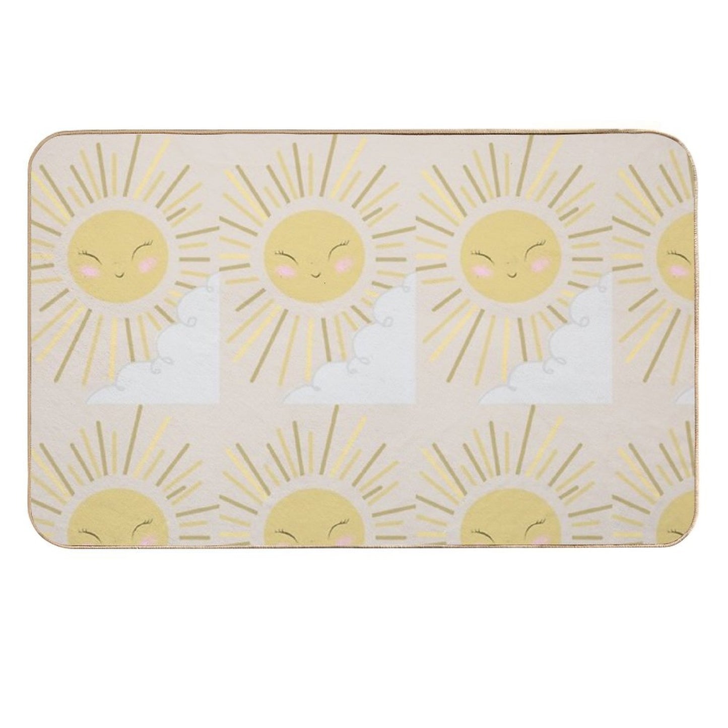 Sun  Slip-Resistant Bath Mat