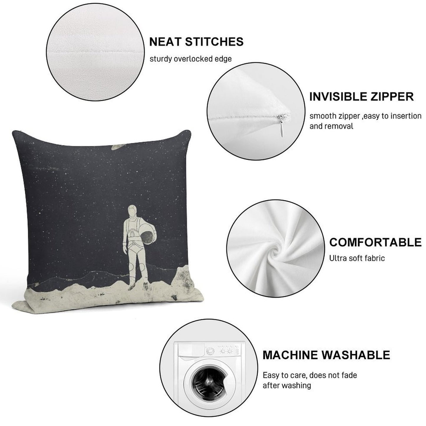 Explorer Soft Ultra-Soft Texture Throw Pillow