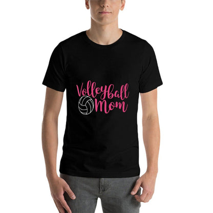 Pink Volleyball Mom  Versatile T-Shirt