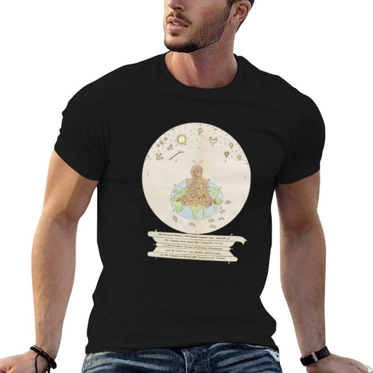 The Practical Process of Holding Communion with The Universal Self Infinite Spirit Or God  Heathered Texture T-Shirt