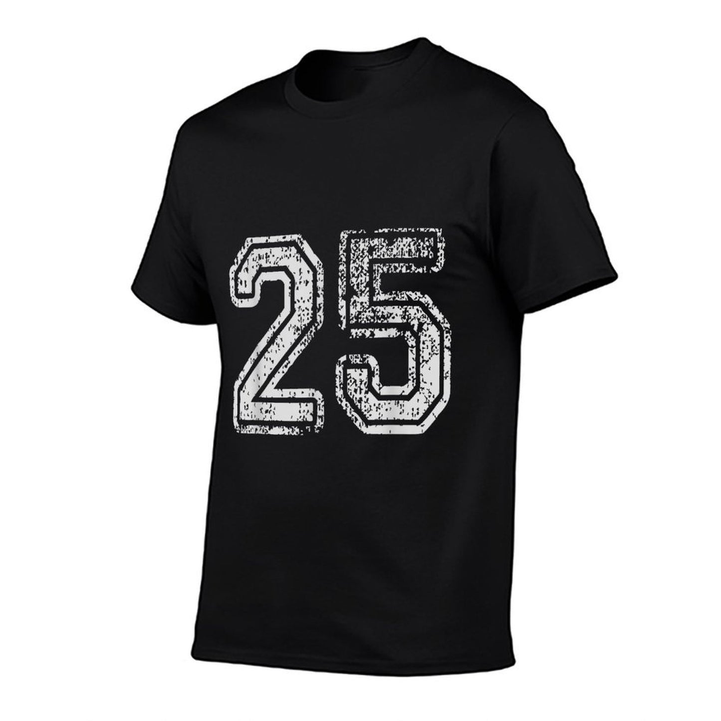 Team Jersey Uniforms Number 25 School Sports 25th Birthday Comfortable T-Shirt