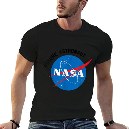 NASA Future Astronaut Space Kids Boys Girls Young Children  Relaxed-fit T-Shirt