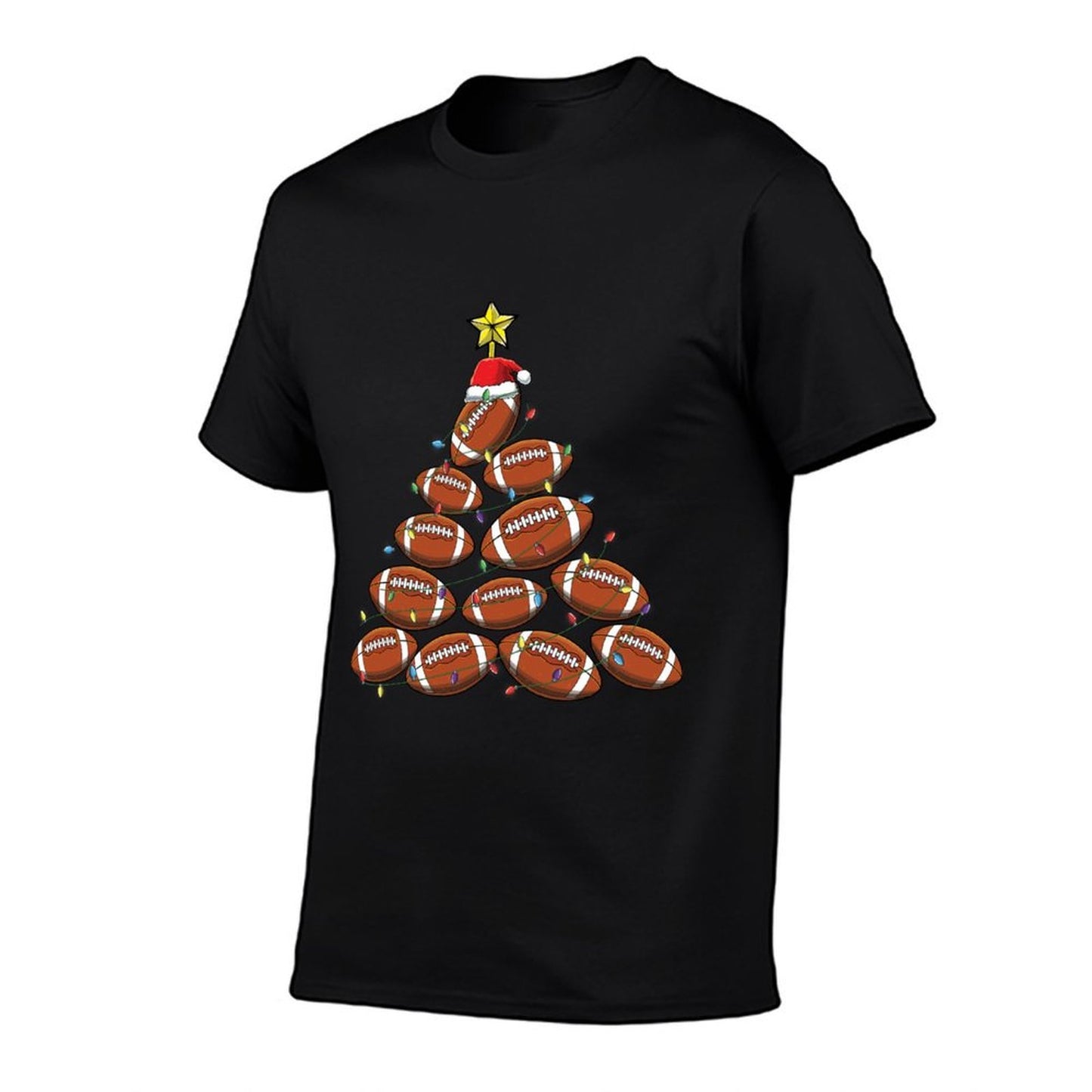 Funny Football Player Team Christmas Tree Boys Cute Gifts  Vintage-inspired T-Shirt