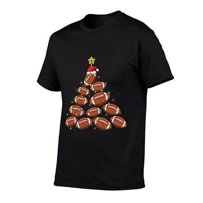 Funny Football Player Team Christmas Tree Boys Cute Gifts  Vintage-inspired T-Shirt