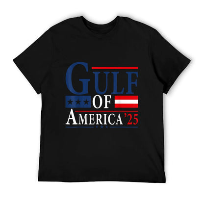 Gulf Vintage Of America Est 2025 USA American Flag Women Men Slim-fit Cut T-Shirt