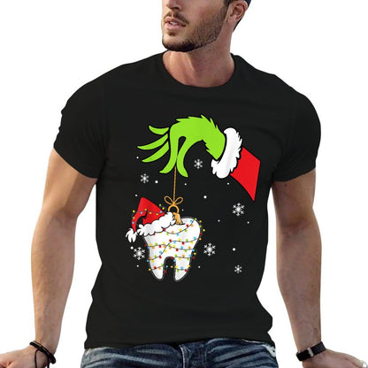 Christmas To-oth Dentist Dental Assistantth Pajamas Xmas  Eco-friendly Material T-Shirt