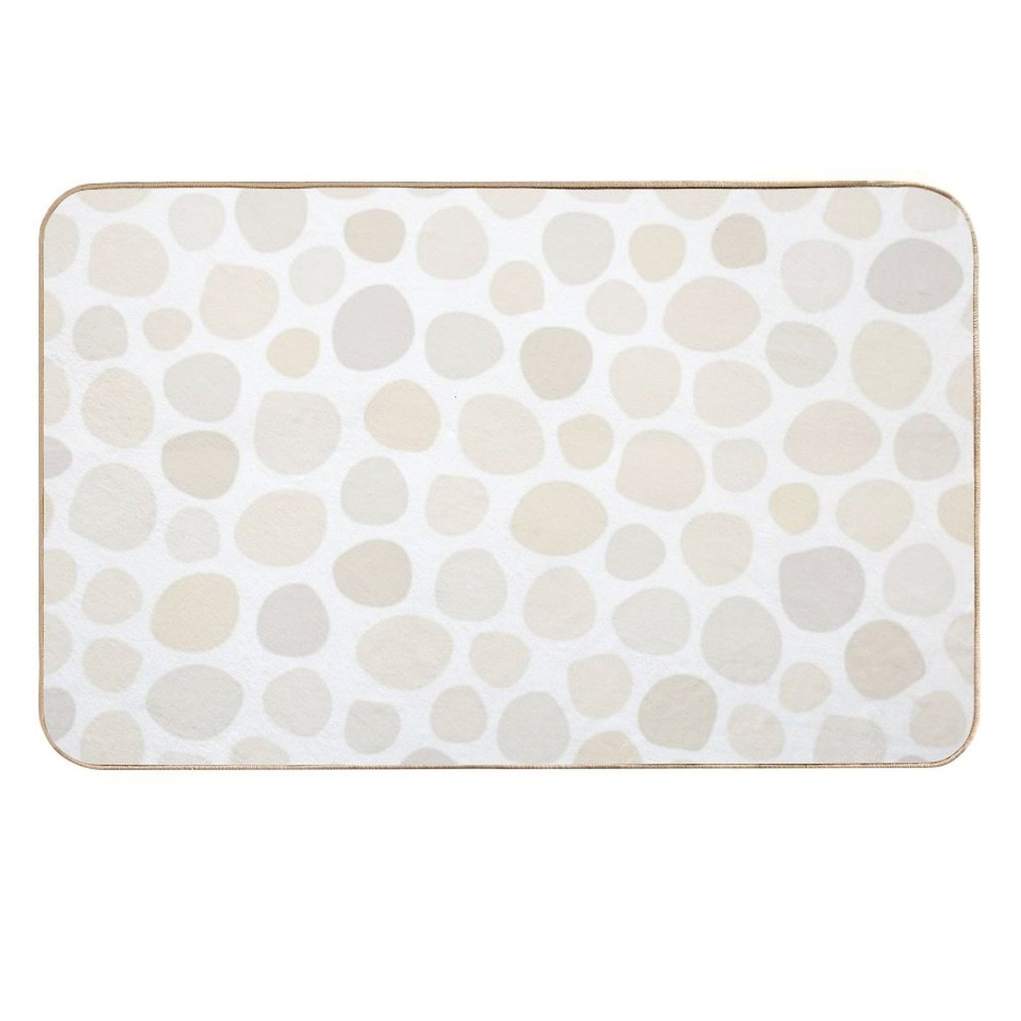 Beach Stones Durable Bath Mat