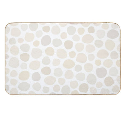 Beach Stones Durable Bath Mat