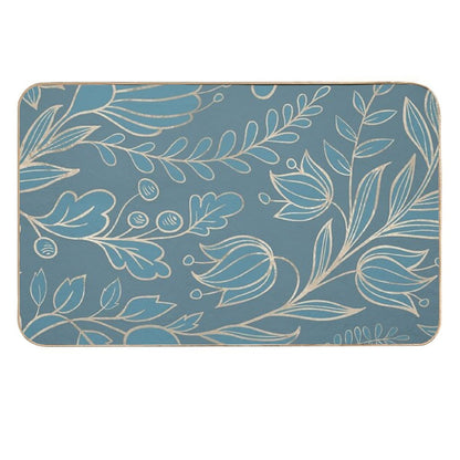 Blueprint Color of The Year - Floral  Repositionable Bath Mat