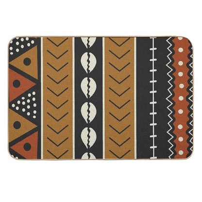 Let's Play Mudcloth  Non-Slip Bath Mat