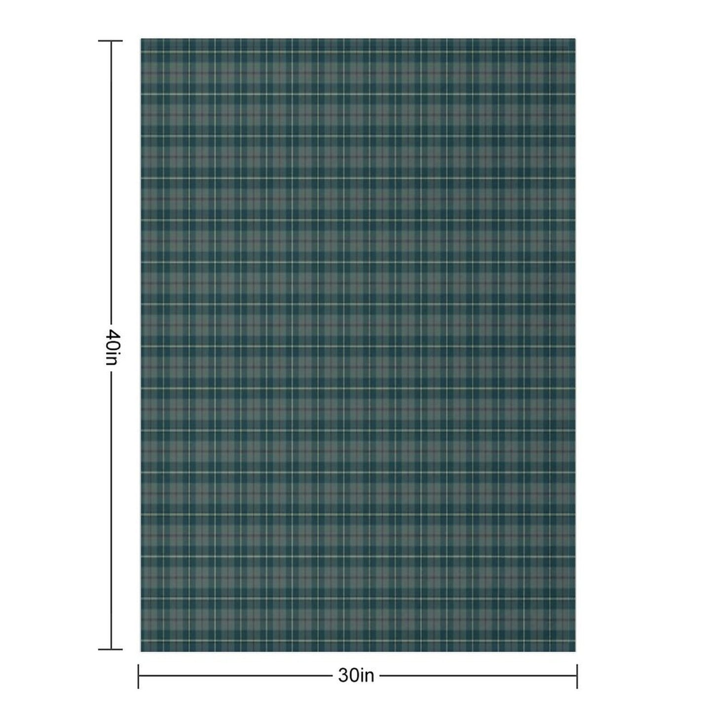 Galloway District Tartan Compact Throw Blanket