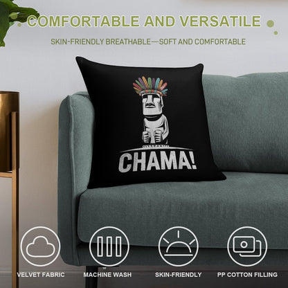 Alex Pereira Chama Poatan Soft Luxury Feel Throw Pillow