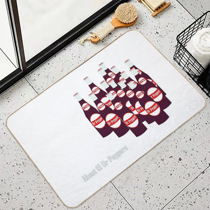 About 15 Dr Peppers  Dirt-Trapping Bath Mat