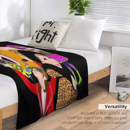 Funny Shrink-resistant Throw Blanket