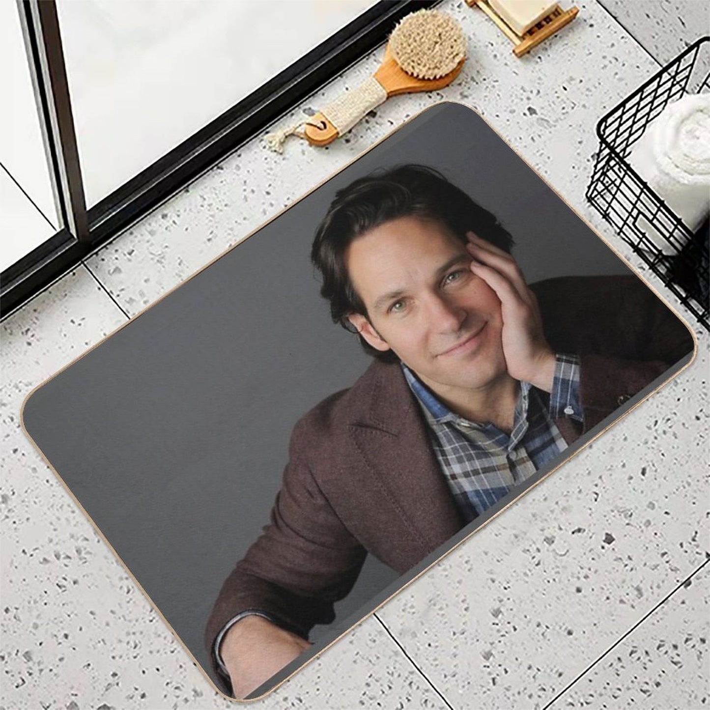 Paul Rudd  Easy To Clean Bath Mat