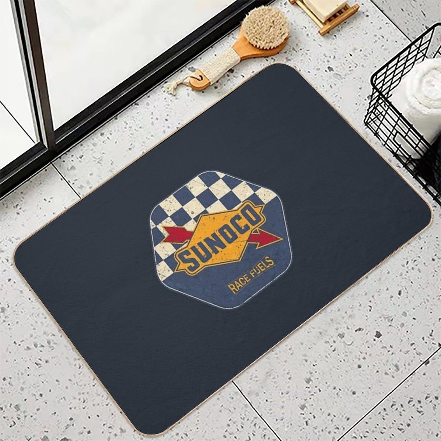 Sunoco Race Fuels Vintage  Absorbent Bath Mat