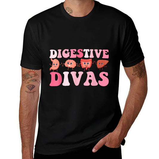 GI Nurse Gastroenterology Funny Gastro Nurse  High-quality Stitching T-Shirt