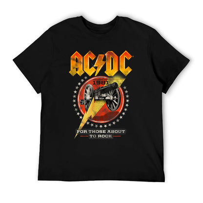ACDC Rock Music Band For Those About To Rock 1981 Quick-drying T-Shirt