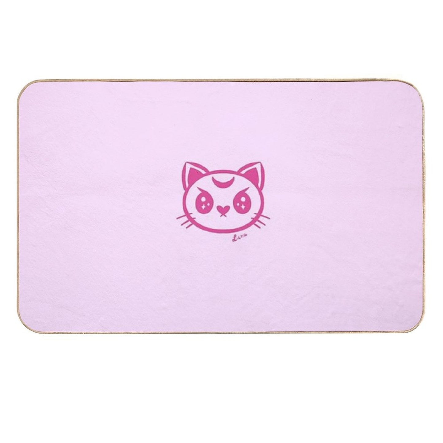 Angry Kitty  Non-Slip Bath Mat