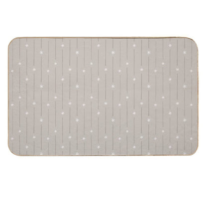 Swan River [taupe]  Eco-Friendly Bath Mat
