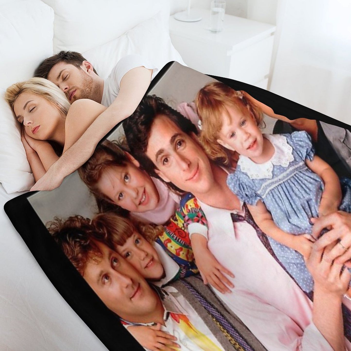 Full House Drama Movie Family ALB49 Machine-washable Throw Blanket
