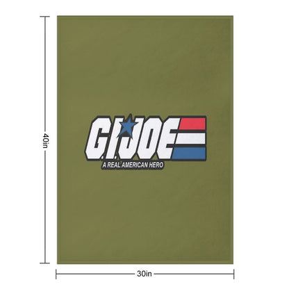 GiJoe Logo Durable Throw Blanket