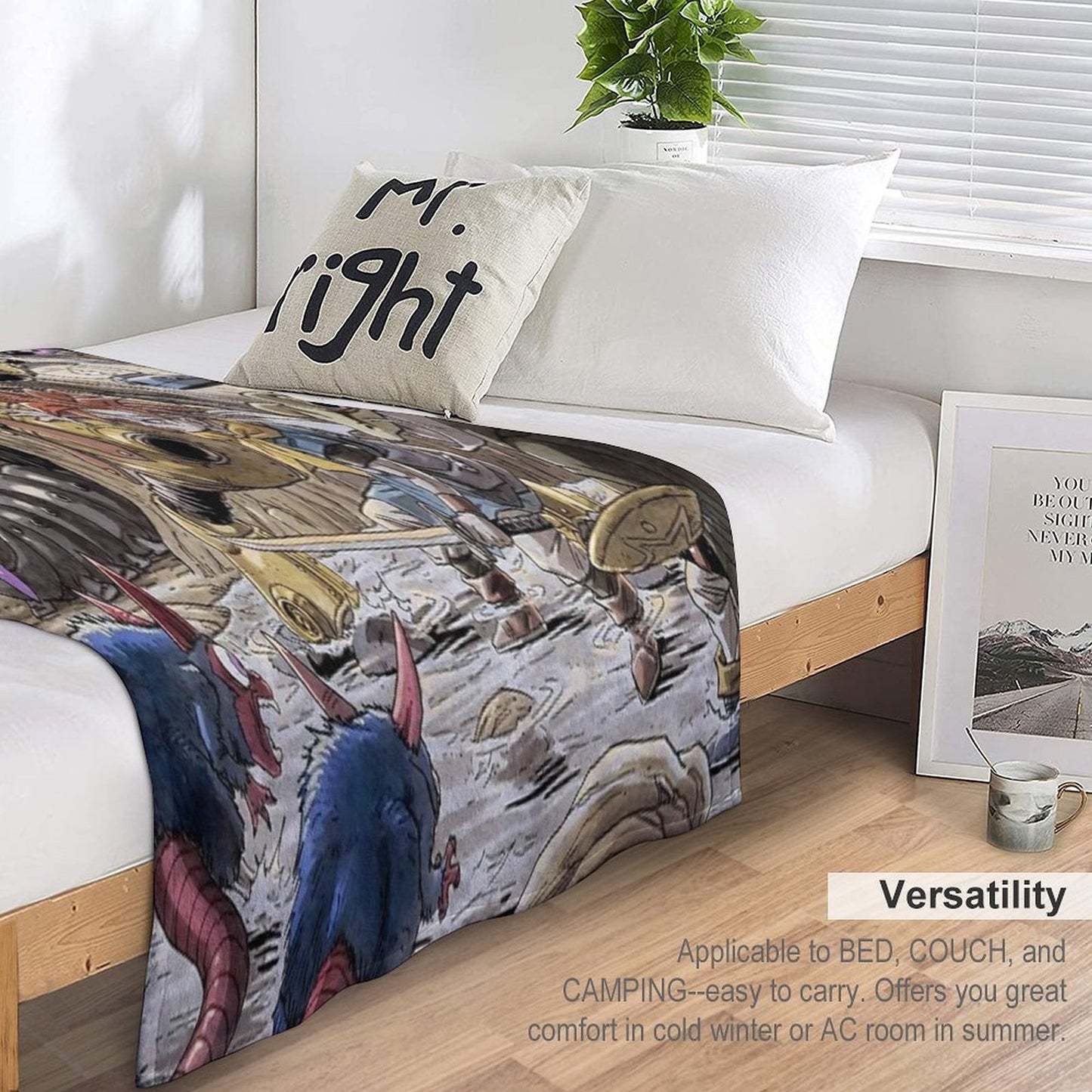 Crono, Robo, And Frog Traverse A Dark Cavern Filled With Monsters Chrono Trigger Gift-ready Throw Blanket