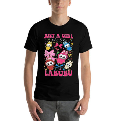 Funny Labubu Just A Girl Who Loves Labubu The Monsters Women  Lightweight T-Shirt