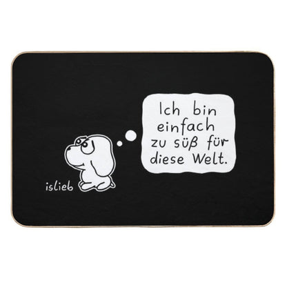 Too Sweet for The World  Stain-Proof Bath Mat