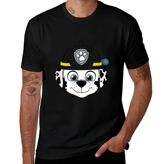 Paw Patrol Fire Dog Marshall Face  Classic T-Shirt