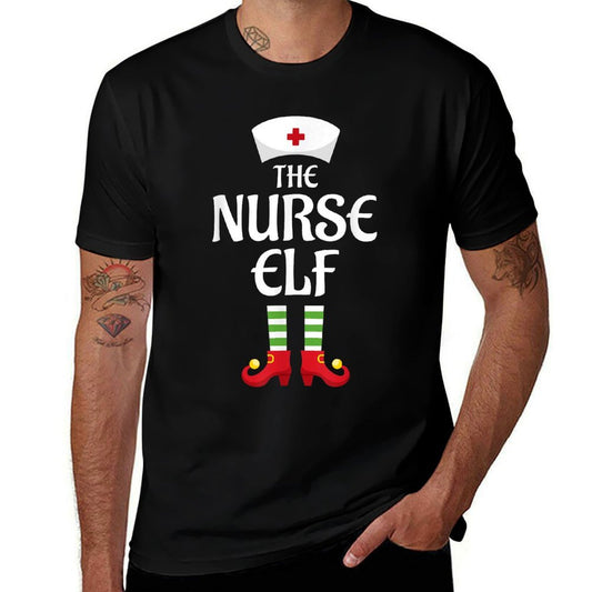 Nurse Elf Family Matching Group Christmas  Breathable T-Shirt