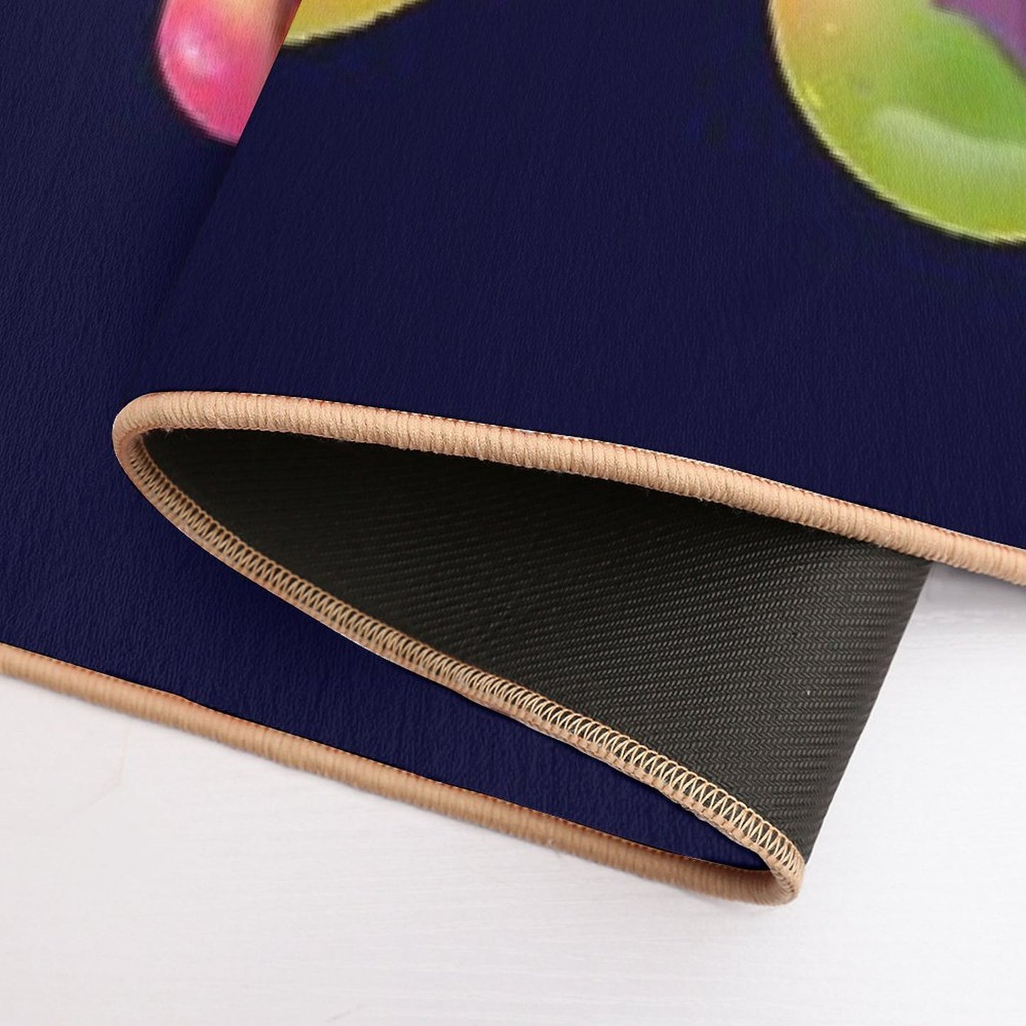 Fruit And Bat - Dark  Stain-Proof Bath Mat