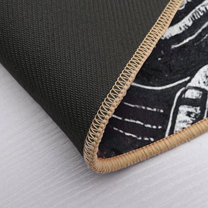 Heavy Hands Graphic by Gian Galang  Long-Lasting Bath Mat