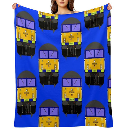 Class 69 Locomotive 69016 Eco-conscious Throw Blanket