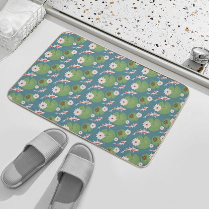 Calming Pond Durable Bath Mat
