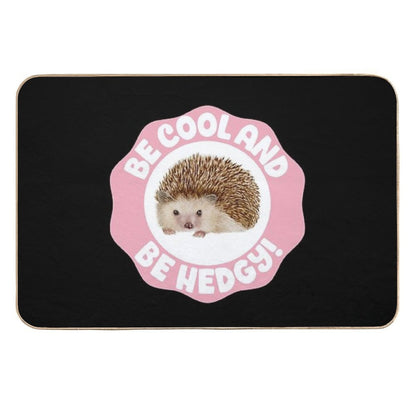 Be Cool And Be Hedgy!  High-Traffic Bath Mat