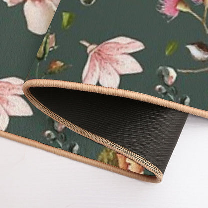 Vintage Floral Pattern  Dirt-Trapping Bath Mat