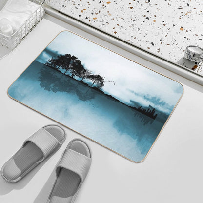 Nature Guitar Blues  Long-Lasting Bath Mat