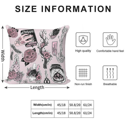 Ostara Soft Washable Throw Pillow